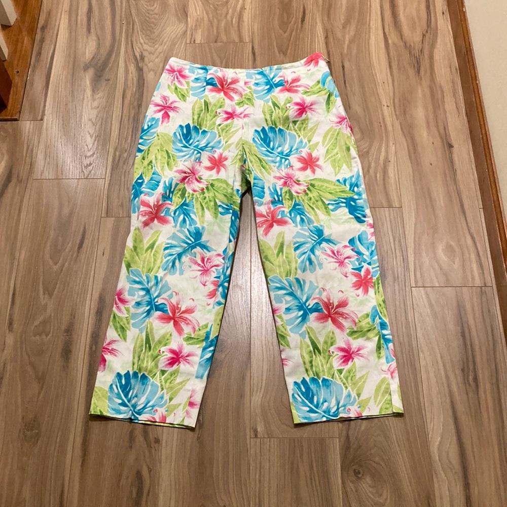 Eric Casual floral cotton Capri